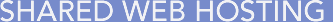 Shared Web Hosting